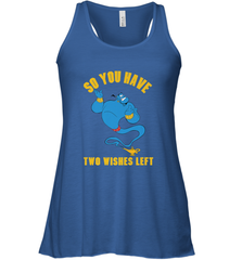 Disney Aladdin Genie So You Have Two Wishes Left Portrait Women's Tank Top Women's Tank Top - HorseTee